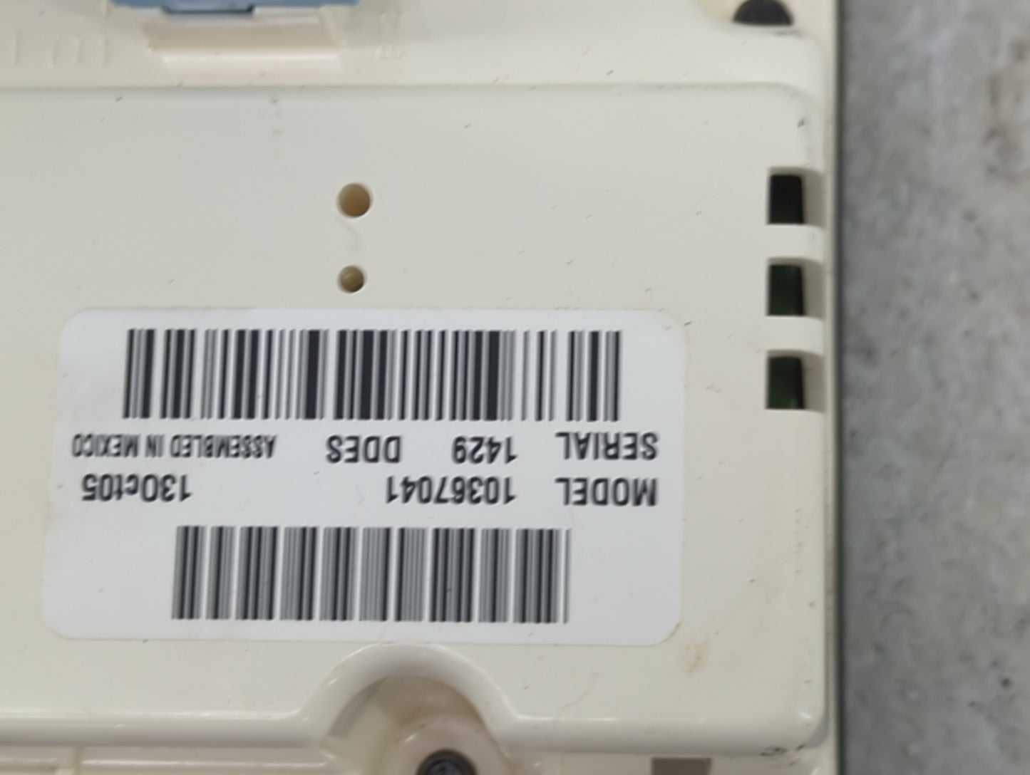 2005-2007 Chevrolet Silverado 1500 Climate Control Module Temperature AC/Heater Replacement P/N:10367041 Fits Fits 2005 2006