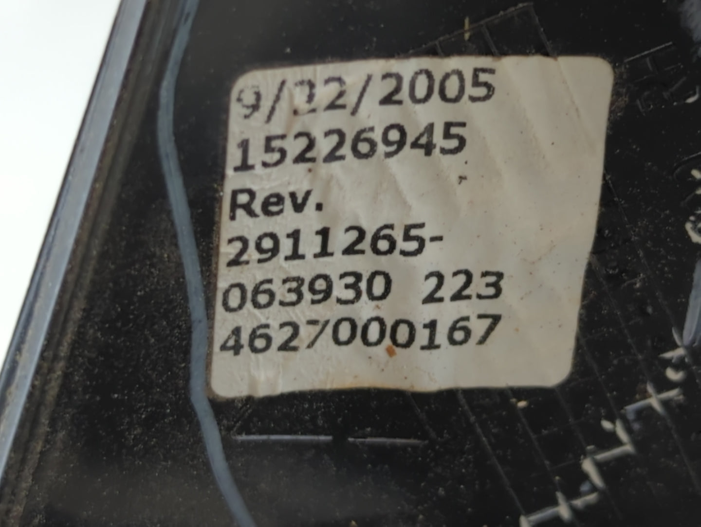 2003-2007 Chevrolet Silverado 1500 Passenger Side View Mirror - Right Door Mirror OEM Used - Oemusedautoparts1.com