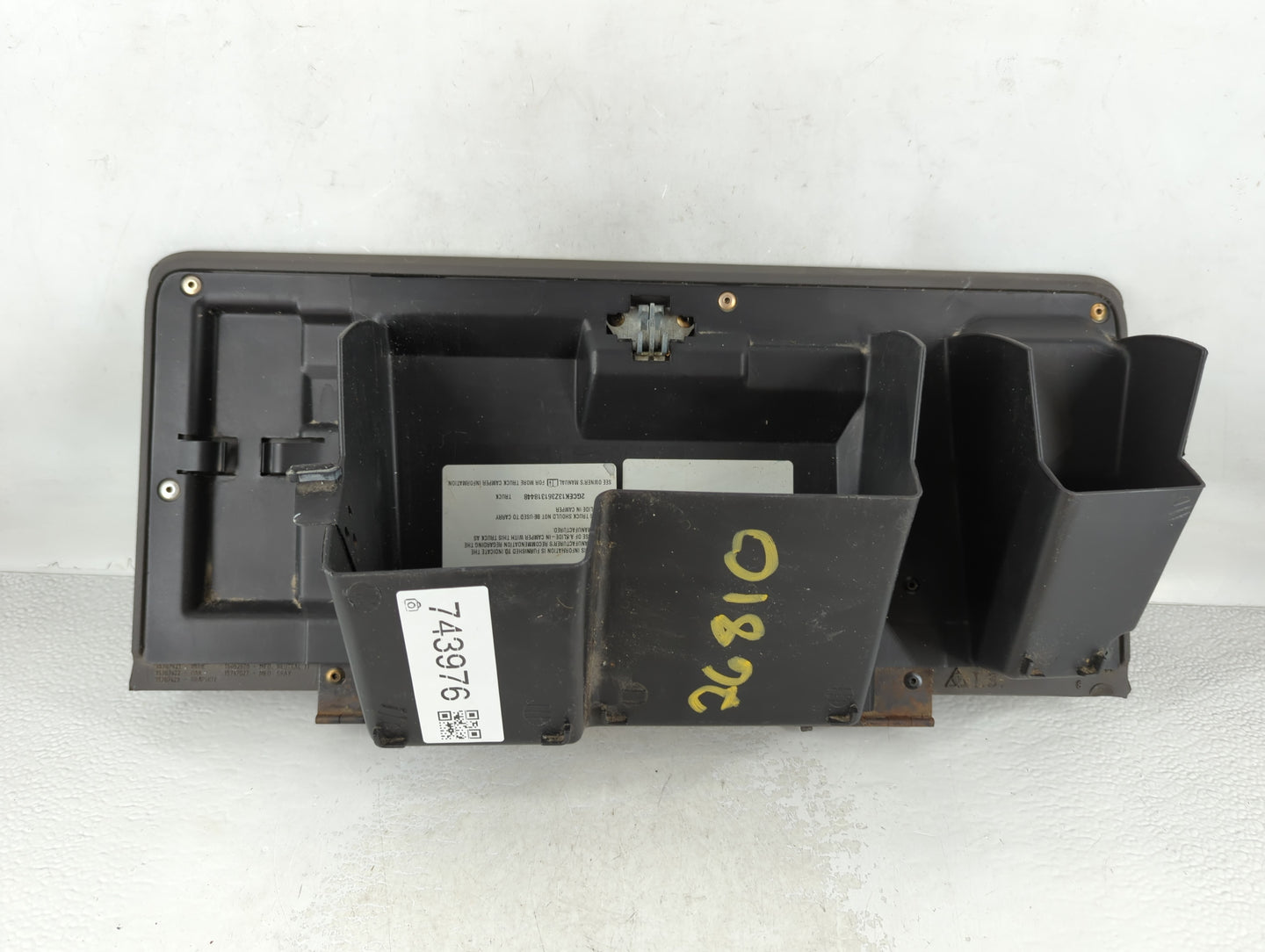 2006 Chevy Chevrolet Silverado 2500 Glove Box Storage 15052520 Neutral - Oemusedautoparts1.com