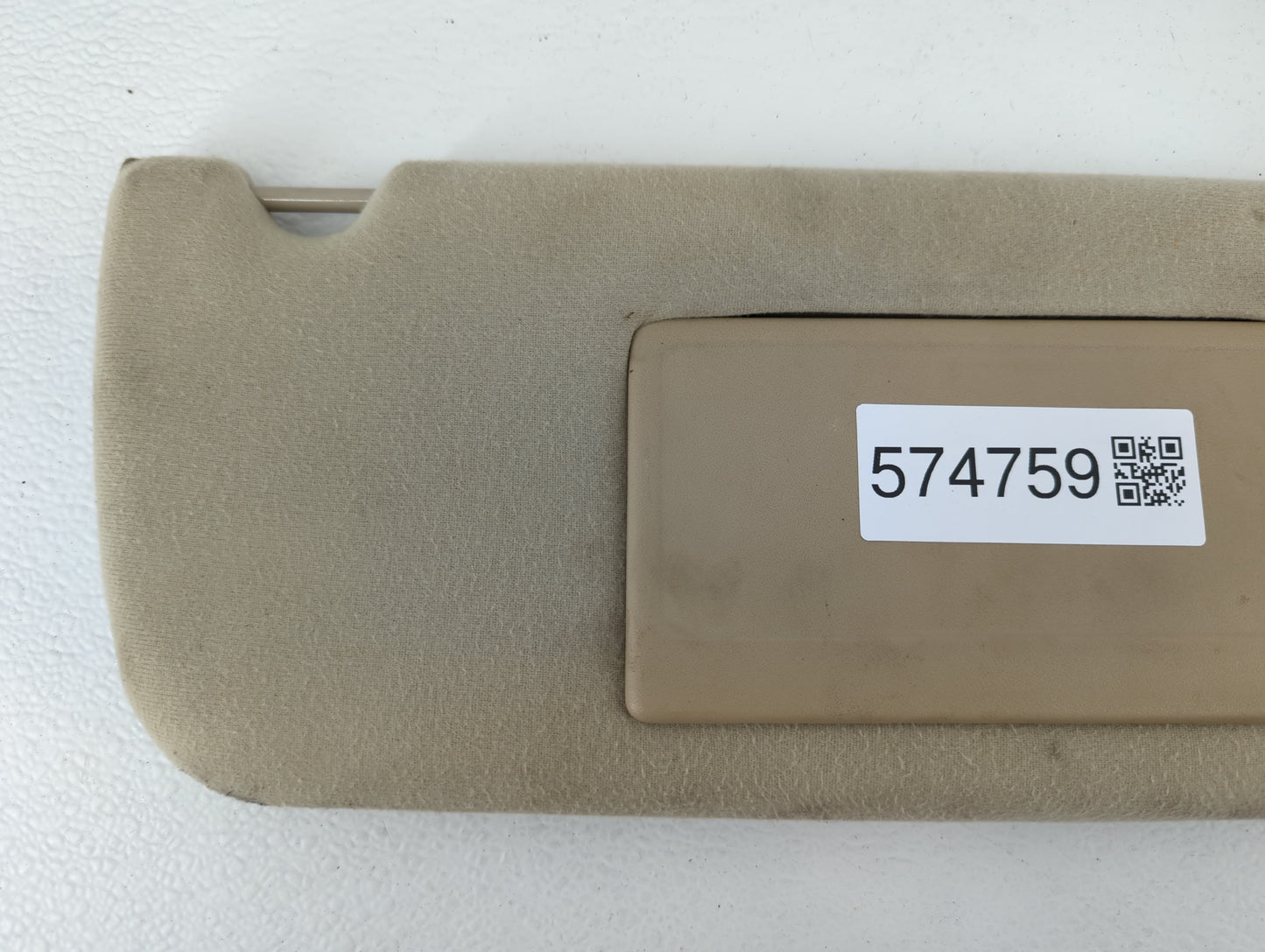 2006 Chevrolet Suburban 1500 Sun Visor Shade Replacement Passenger Right Mirror Fits OEM Used Auto Parts - Oemusedautoparts1