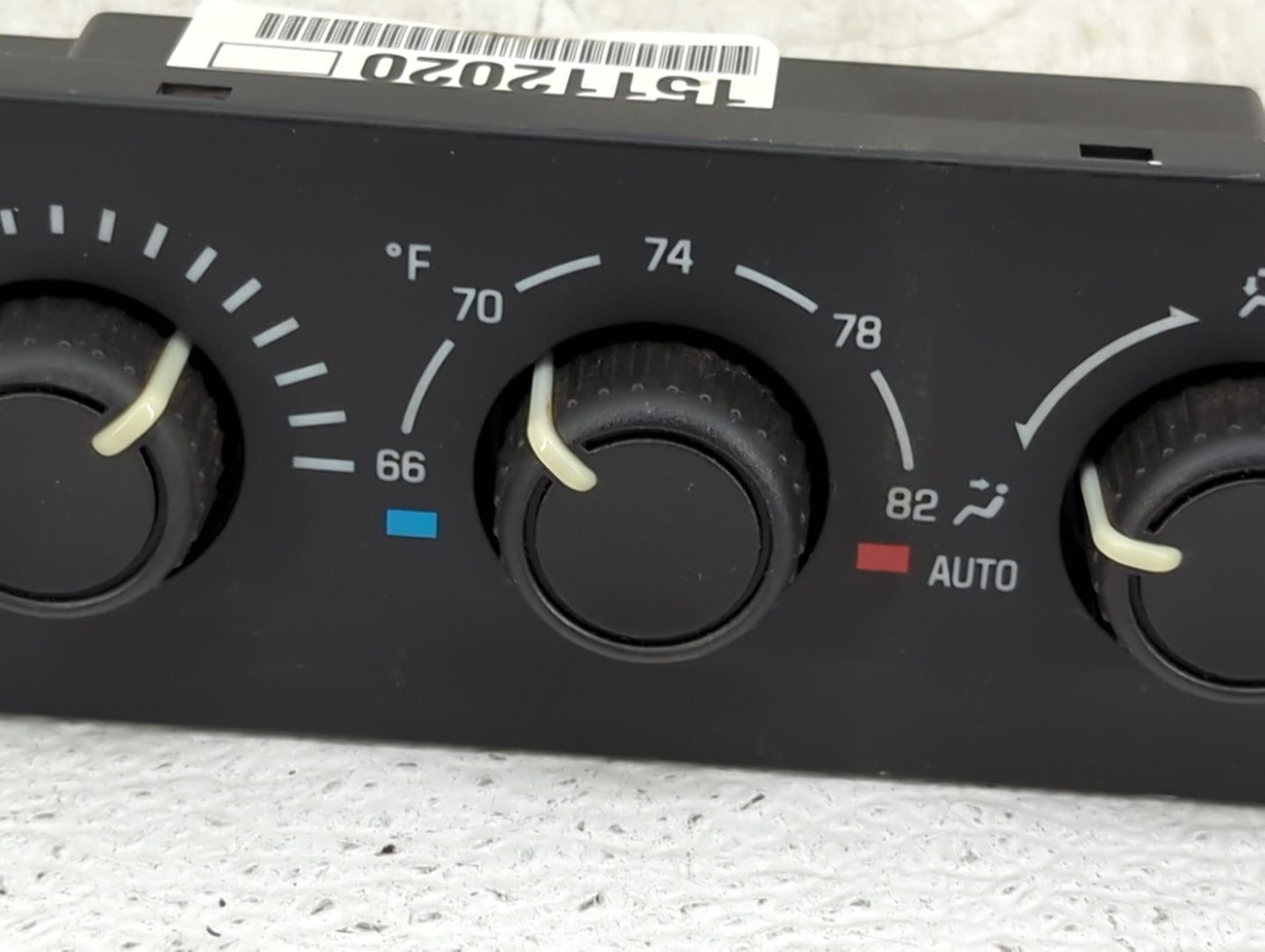 2003-2006 Chevrolet Tahoe Climate Control Module Temperature AC/Heater Replacement P/N:15112020 Fits Fits 2003 2004 2005 200
