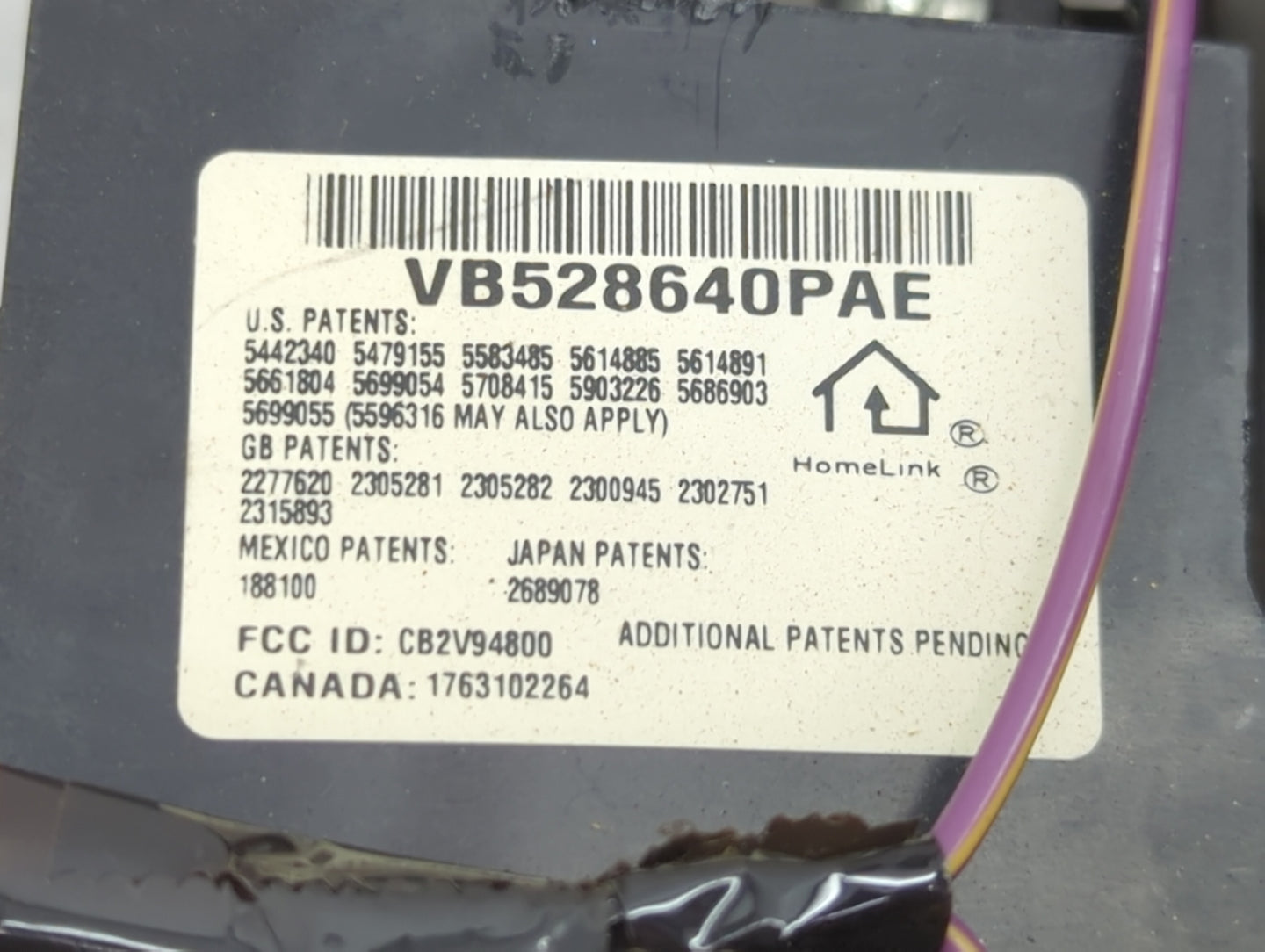 2006 Chevrolet Tahoe Overhead Roof Console 1446630 - Oemusedautoparts1.com