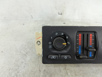 2003-2006 Chevrolet Tahoe Climate Control Module Temperature AC/Heater Replacement P/N:10370034 Fits Fits 2003 2004 2005 2006 OEM Used Auto Parts