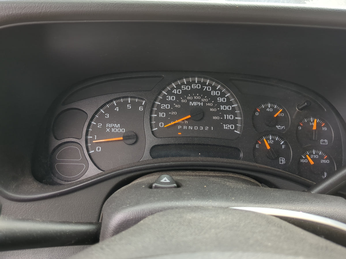 2006 Chevrolet Tahoe Instrument Cluster Speedometer Gauges Miles:252K Fits Fits 2007 OEM Used Auto Parts - Oemusedautoparts1