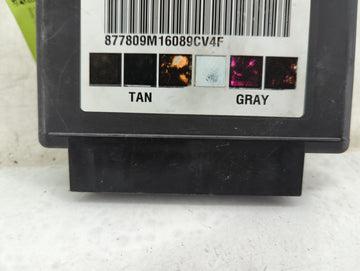 2002 Chevrolet Trailblazer Body Control Module Bcm Inner Cabin Fuse Box 1075981