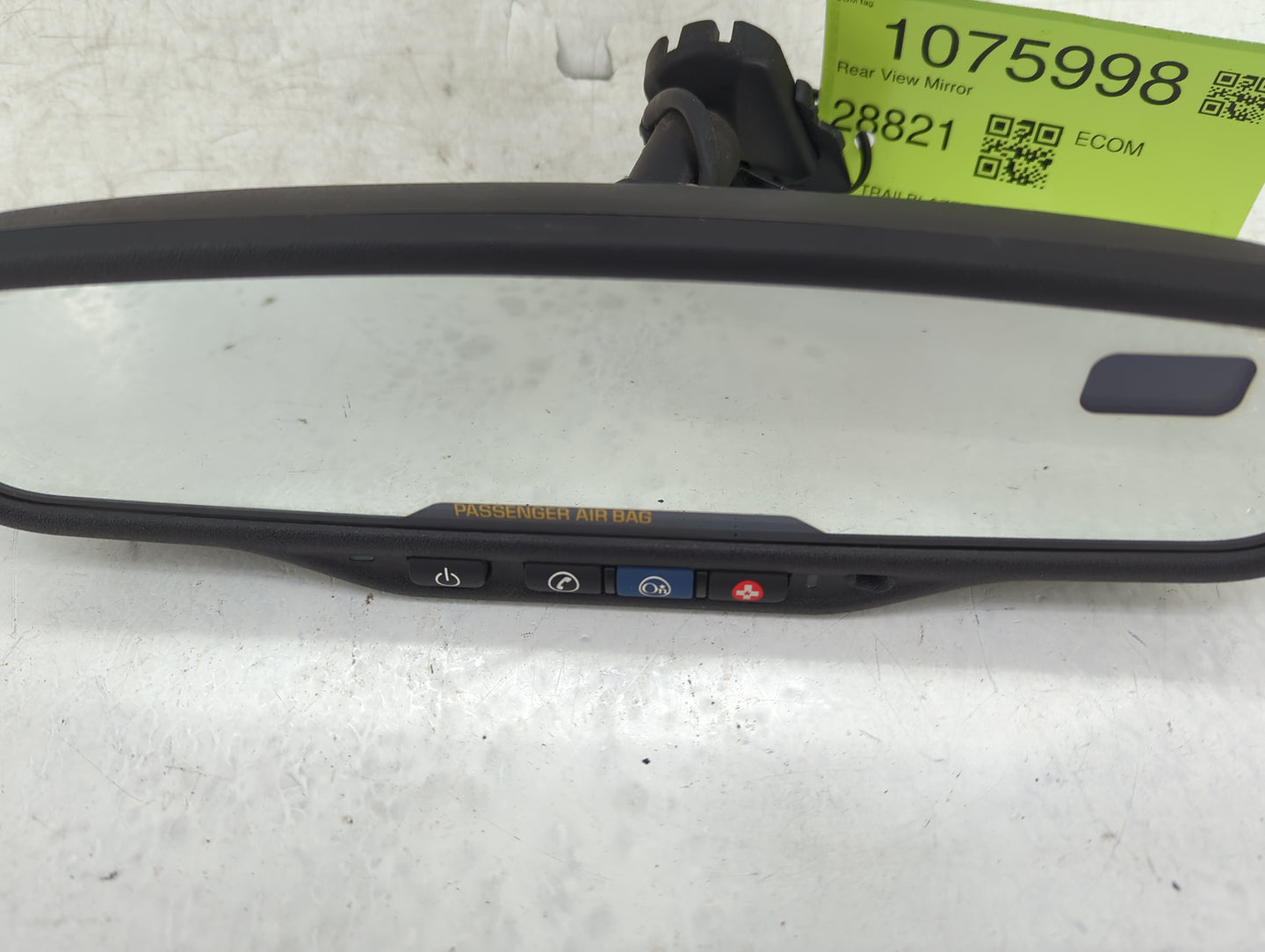 2006 Chevrolet Trailblazer Interior Rear View Mirror Replacement OEM Fits OEM Used Auto Parts - Oemusedautoparts1.com