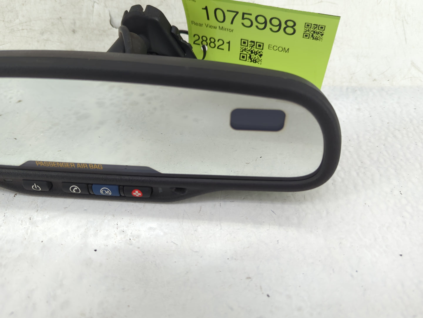 2006 Chevrolet Trailblazer Interior Rear View Mirror Replacement OEM Fits OEM Used Auto Parts - Oemusedautoparts1.com