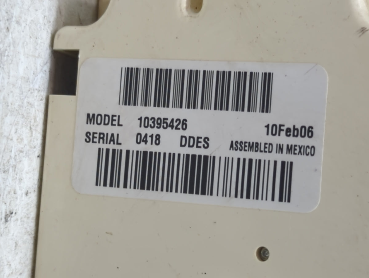 2003-2009 Chevrolet Trailblazer Climate Control Module Temperature AC/Heater Replacement P/N:10395426 Fits OEM Used Auto Par