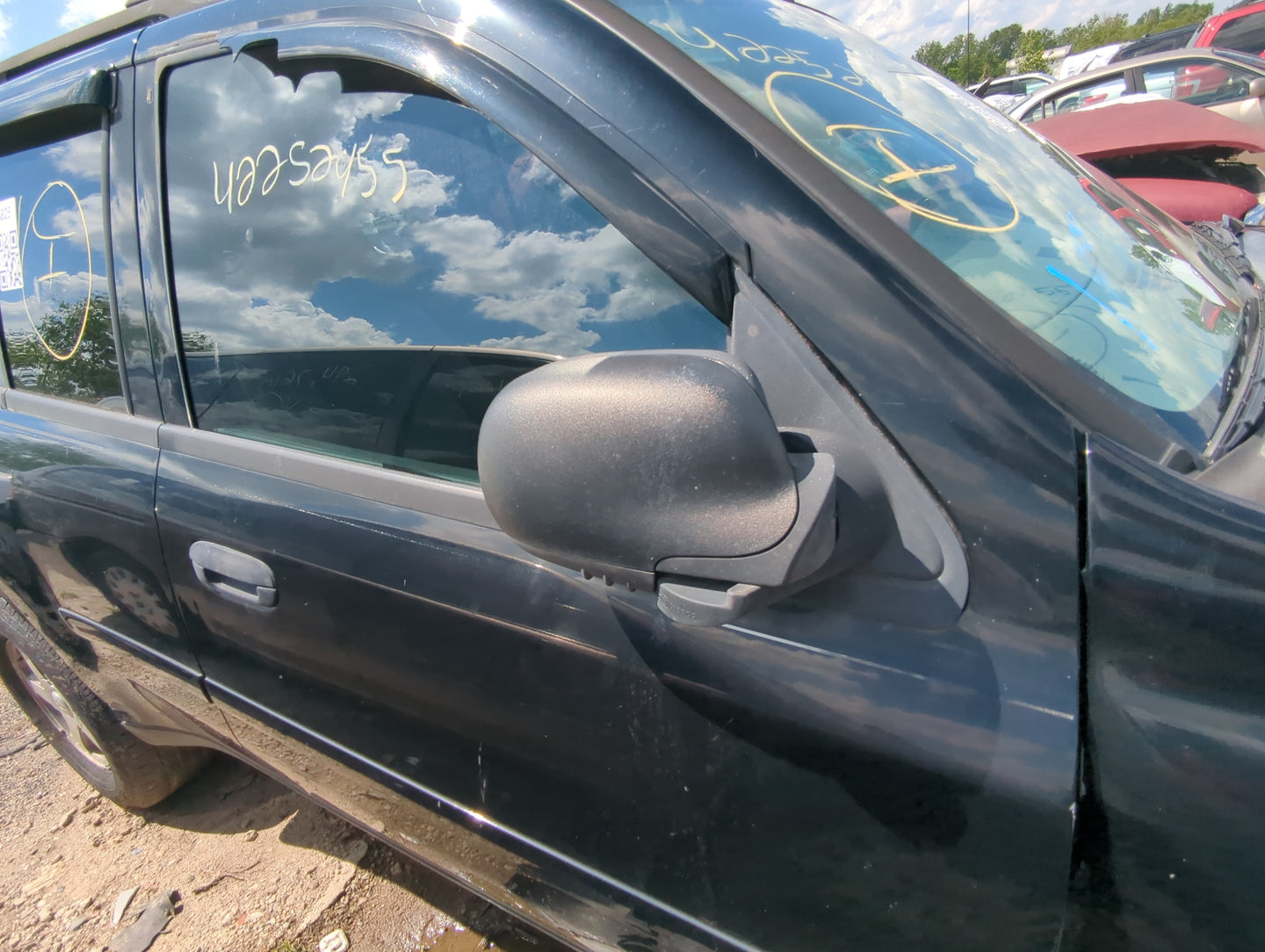 2006-2009 Chevrolet Trailblazer Passenger Side View Mirror - Right Door Mirror OEM Used - Oemusedautoparts1.com