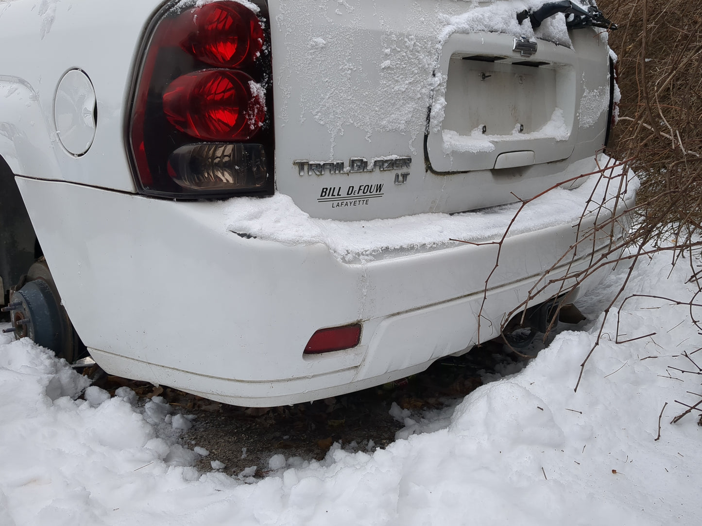 2006-2009 Chevrolet Trailblazer Rear Bumper Assembly Oem 1249981 - Oemusedautoparts1.com