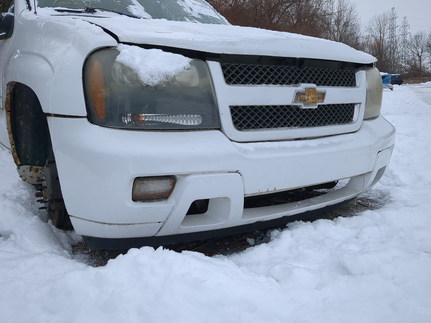 2006-2009 Chevrolet Trailblazer Front Bumper - Oem - Oemusedautoparts1.com