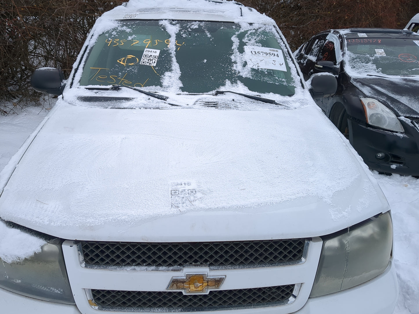 2002-2009 Chevrolet Trailblazer Hood Oem 1250047 - Oemusedautoparts1.com