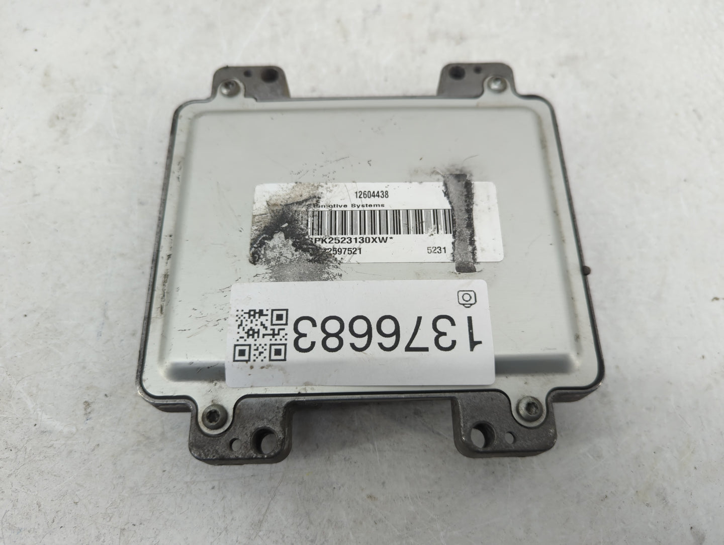 2006 Chevrolet Trailblazer PCM Engine Control Computer ECU ECM PCU OEM P/N:12604438 Fits Fits 2004 2005 OEM Used Auto Parts 