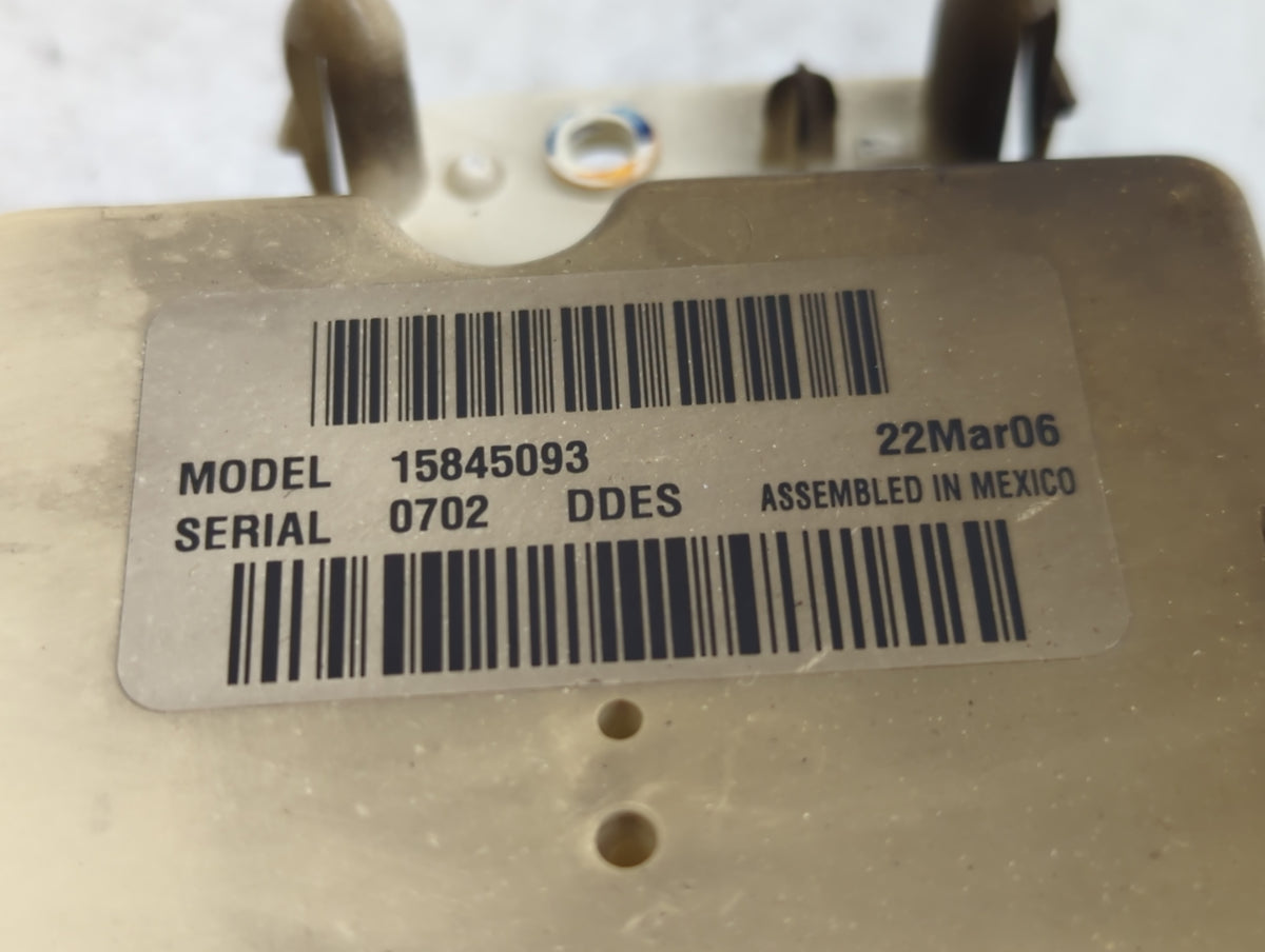 2003-2009 Chevrolet Trailblazer Climate Control Module Temperature AC/Heater Replacement P/N:15845093 Fits OEM Used Auto Par