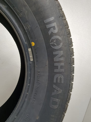 Used Tire 245/65R17 IRONHEAD REFLEX SUV 107H - Tread Depth 9/32
