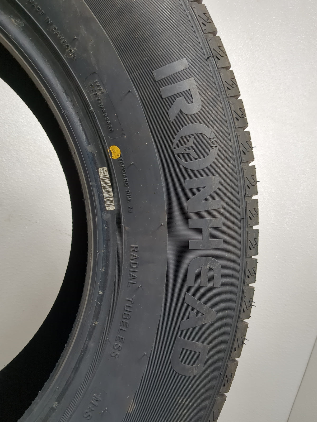 Used Tire 245/65R17 IRONHEAD REFLEX SUV 107H - Tread Depth 9/32 - Oemusedautoparts1.com