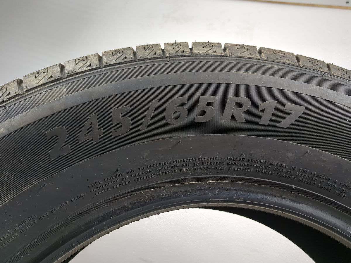 Used Tire 245/65R17 IRONHEAD REFLEX SUV 107H - Tread Depth 9/32 - Oemusedautoparts1.com
