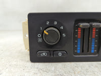 2003-2009 Chevrolet Trailblazer Climate Control Module Temperature AC/Heater Replacement P/N:10395426 Fits OEM Used Auto Par