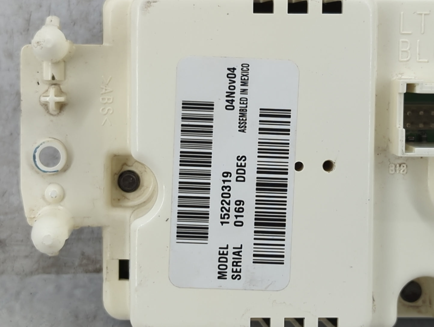 2005-2006 Chevrolet Trailblazer Climate Control Module Temperature AC/Heater Replacement P/N:15220319 Fits Fits 2005 2006 OE
