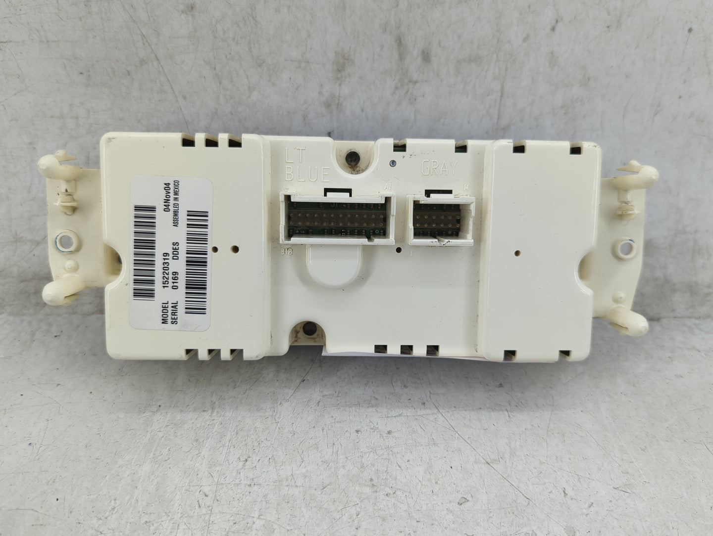 2005-2006 Chevrolet Trailblazer Climate Control Module Temperature AC/Heater Replacement P/N:15220319 Fits Fits 2005 2006 OE