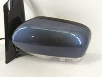 Chevrolet Trailblazer Driver Left Side View Manual Door Mirror Blue - Oemusedautoparts1.com