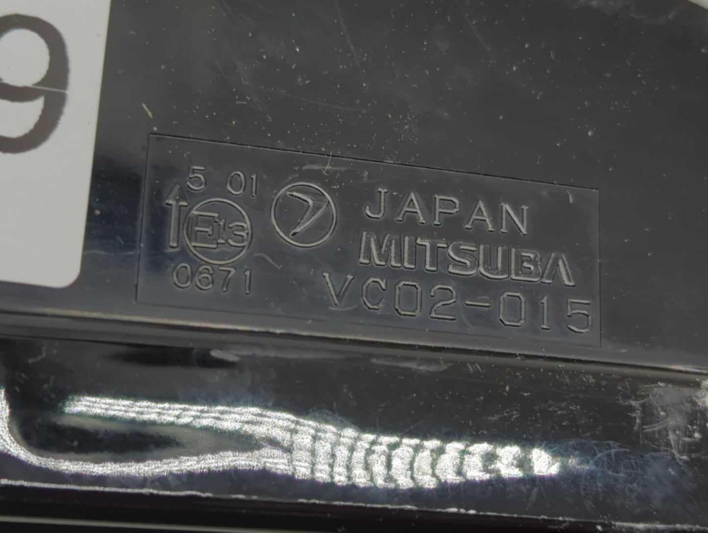 Chevrolet Trailblazer Driver Left Side View Manual Door Mirror Blue - Oemusedautoparts1.com