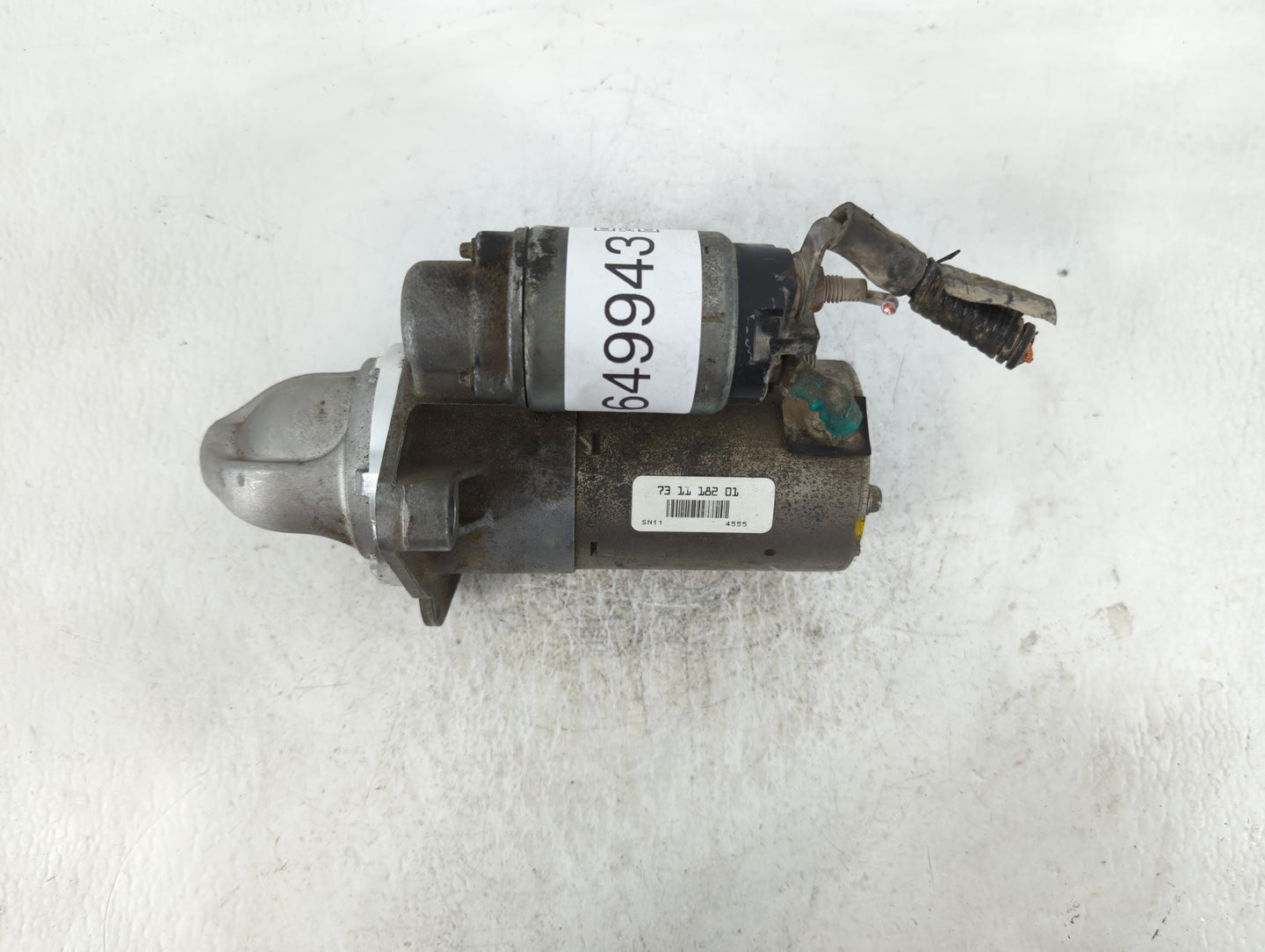 2006-2007 Chevrolet Trailblazer Car Starter Motor Solenoid OEM P/N:73 11 182 01 Fits Fits 2006 2007 OEM Used Auto Parts - Oe