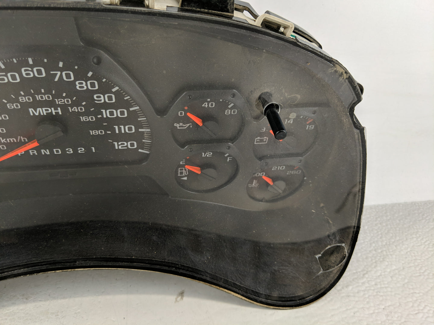 2006 Chevrolet Trailblazer Ext Instrument Cluster Speedometer Gauges P/N:15140620 Fits OEM Used Auto Parts - Oemusedautopart