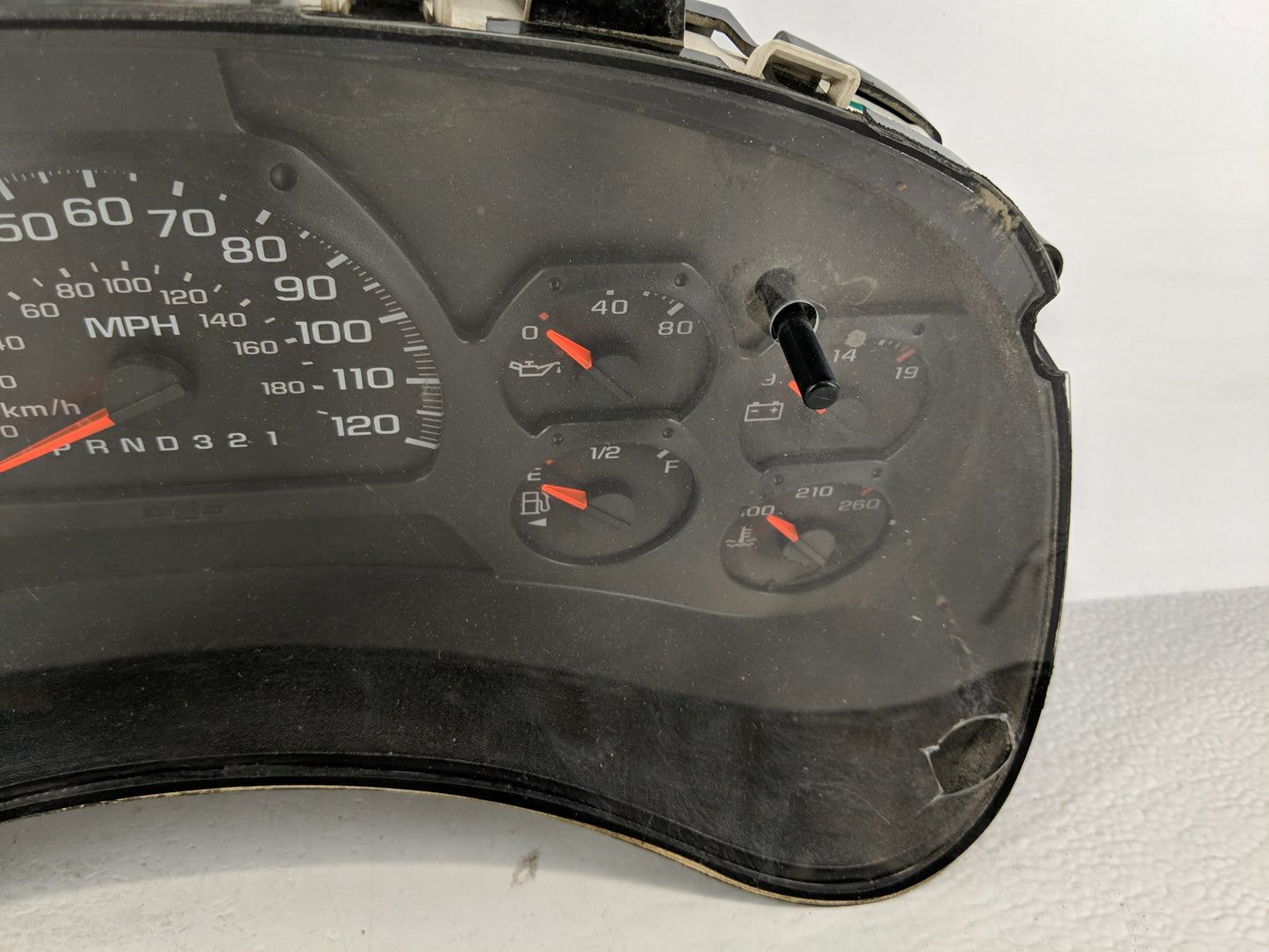 2006 Chevrolet Trailblazer Ext Instrument Cluster Speedometer Gauges P/N:15140620 Fits OEM Used Auto Parts - Oemusedautopart