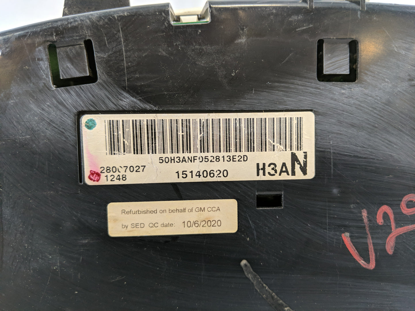 2006 Chevrolet Trailblazer Ext Instrument Cluster Speedometer Gauges P/N:15140620 Fits OEM Used Auto Parts - Oemusedautopart