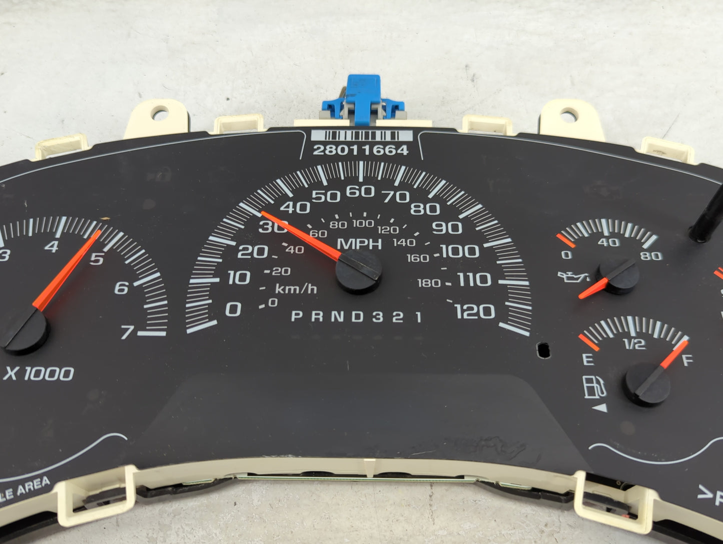 2006 Chevrolet Trailblazer Ext Speedometer Instrument Cluster Gauges 1458099 - Oemusedautoparts1.com