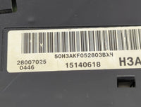 2006 Chevrolet Trailblazer Ext Speedometer Instrument Cluster Gauges 1458099 - Oemusedautoparts1.com