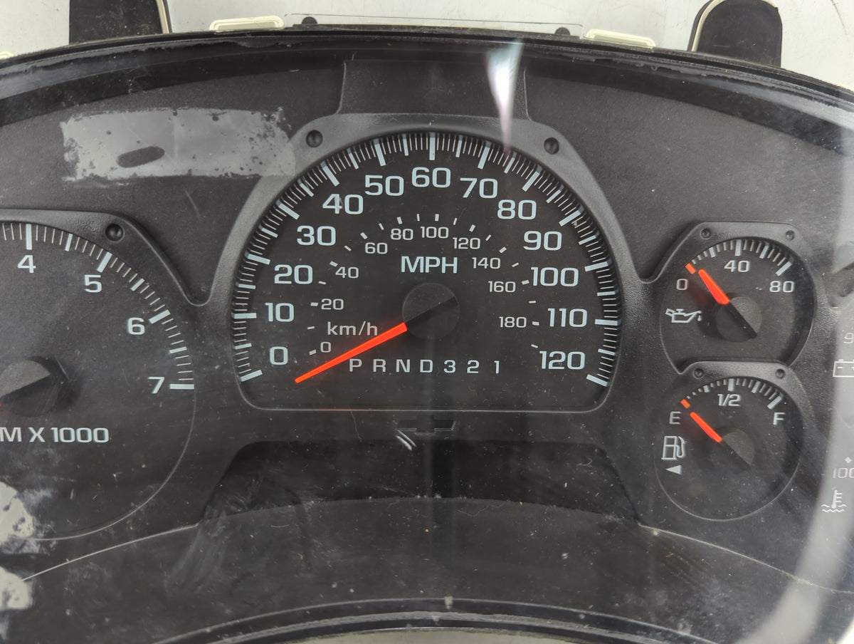 2006 Chevrolet Trailblazer Ext Instrument Cluster Speedometer Gauges Miles:191K Fits Fits 2007 2008 2009 OEM Used Auto Parts