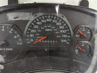 2006 Chevrolet Trailblazer Ext Instrument Cluster Speedometer Gauges Miles:191K Fits Fits 2007 2008 2009 OEM Used Auto Parts