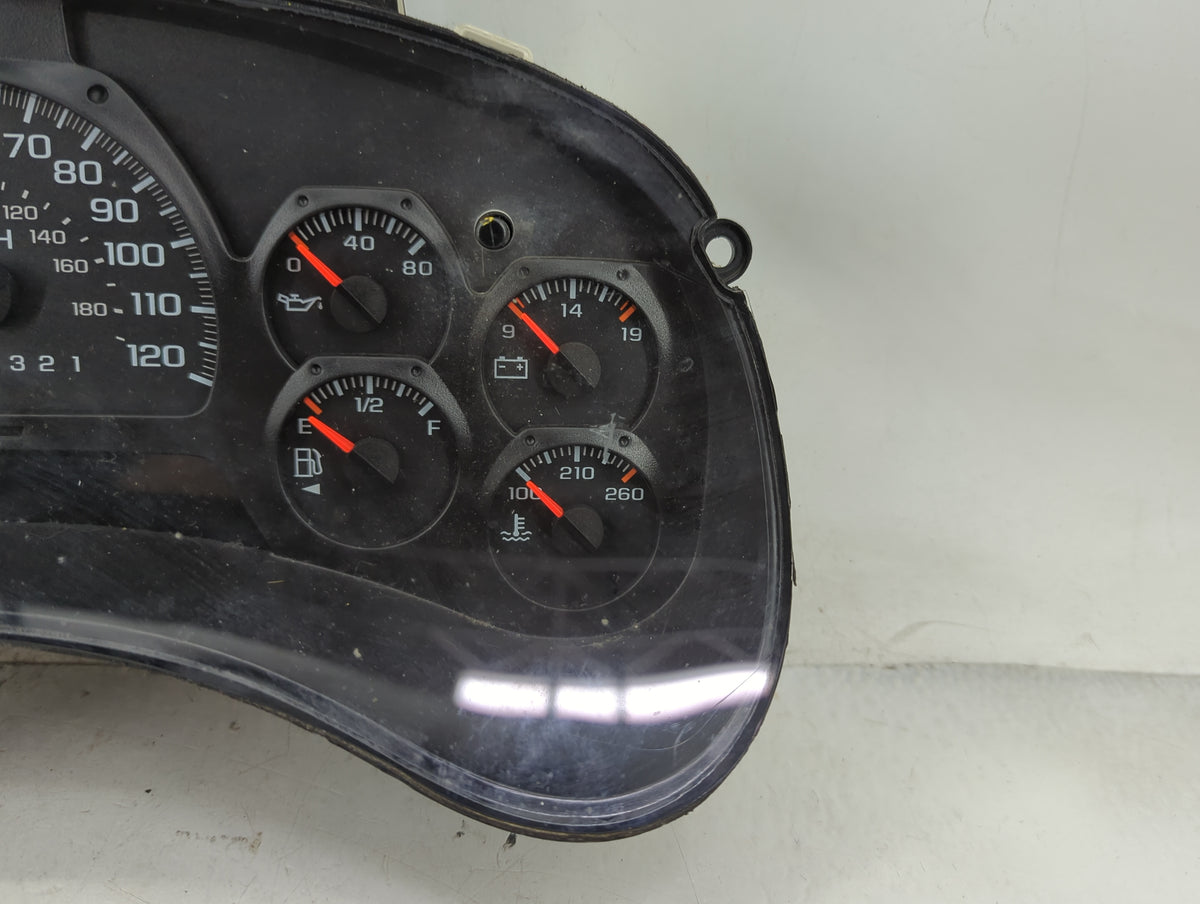 2006 Chevrolet Trailblazer Ext Instrument Cluster Speedometer Gauges Miles:191K Fits Fits 2007 2008 2009 OEM Used Auto Parts