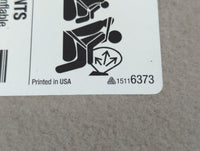 2006 Chevrolet Trail Blazer Sun Visor Shade Replacement Passenger Right Mirror Fits Fits 2005 2007 OEM Used Auto Parts - Oem