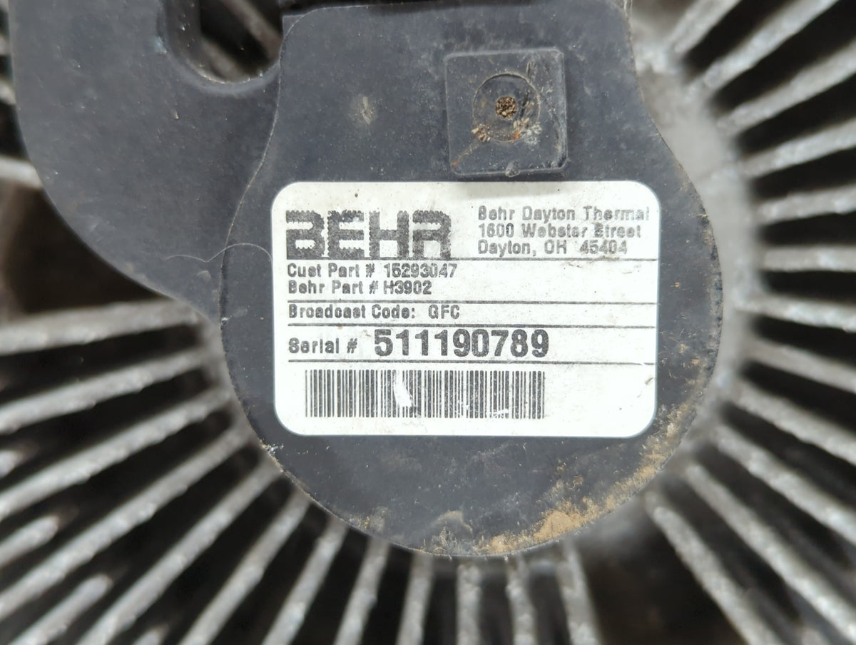 Chevrolet Trail Blazer Radiator Cooling Fan Clutch 745061 - Oemusedautoparts1.com