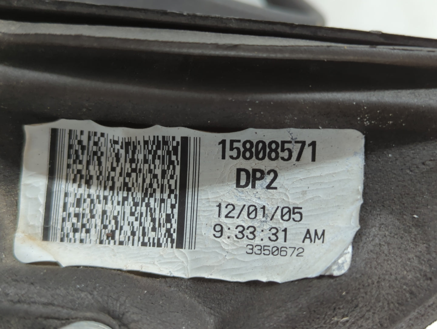 2006 Chevrolet Trail Blazer Driver Side View Mirror - Left Door Mirror OEM Used - Oemusedautoparts1.com
