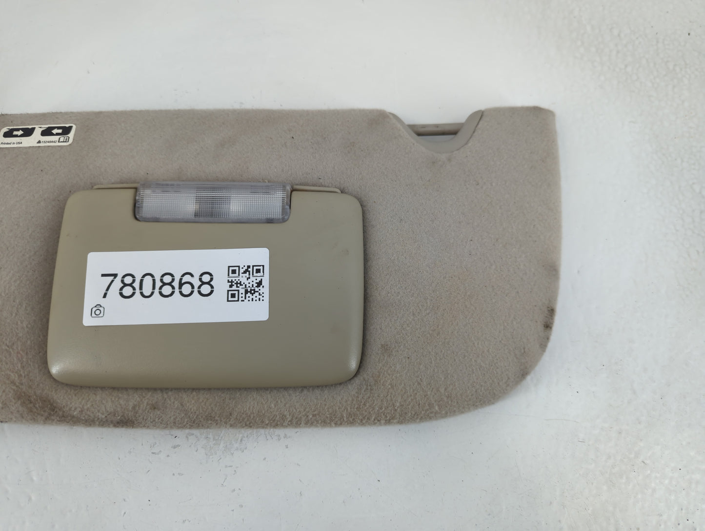 2006 Chevrolet Trail Blazer Sun Visor Shade Replacement Driver Left Mirror Fits Fits 2005 2007 OEM Used Auto Parts - Oemused