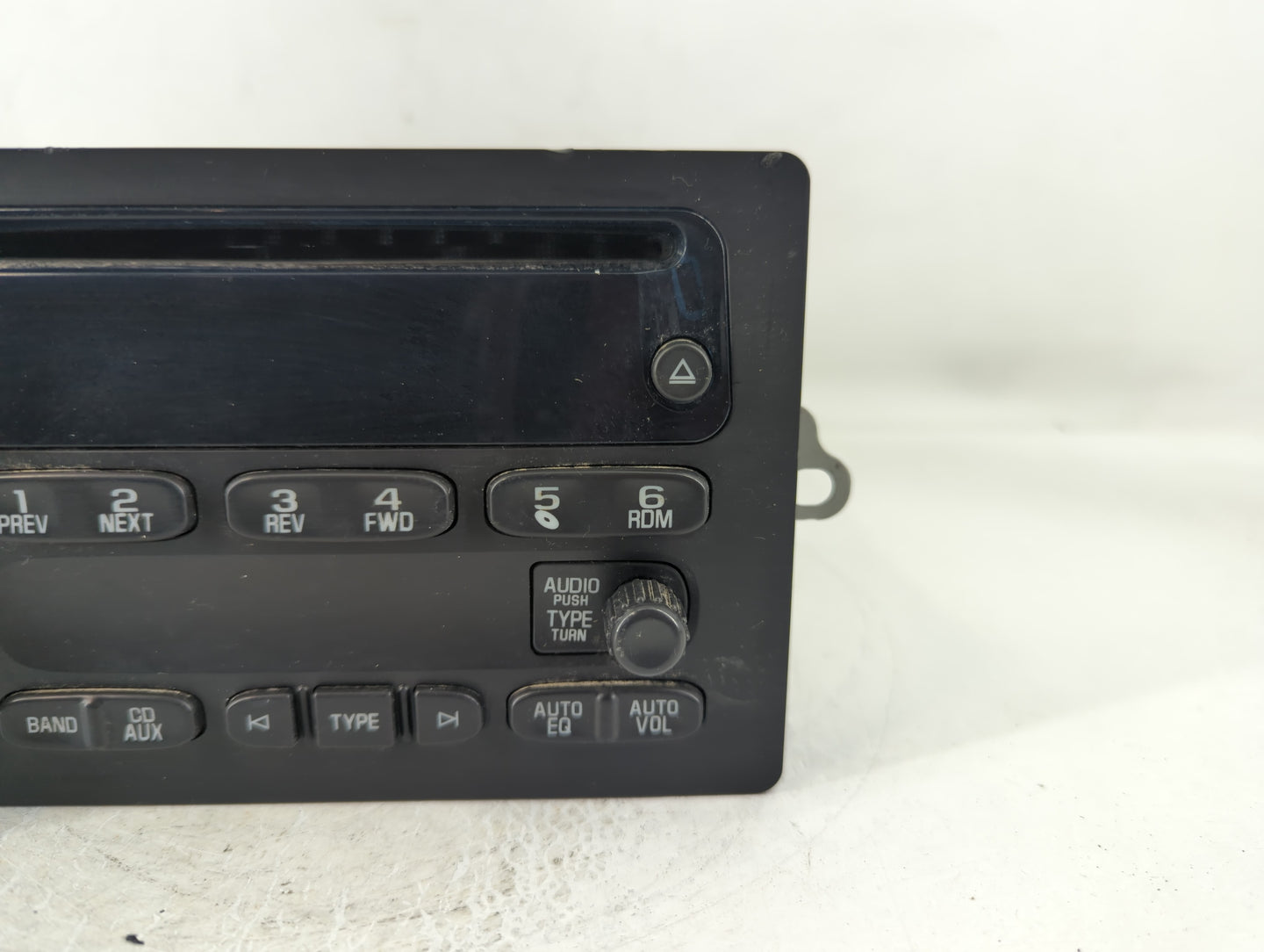 2006 Chevrolet Trail Blazer Radio AM FM Cd Player Receiver Replacement P/N:15295371 Fits Fits 2005 2007 2008 2009 OEM Used A