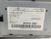 2006 Chevrolet Trail Blazer Radio AM FM Cd Player Receiver Replacement P/N:15295371 Fits Fits 2005 2007 2008 2009 OEM Used A