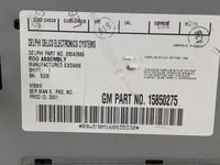 2006 Chevrolet Trail Blazer Radio AM FM Cd Player Receiver Replacement P/N:15850275 Fits Fits 2005 2007 2008 2009 OEM Used A