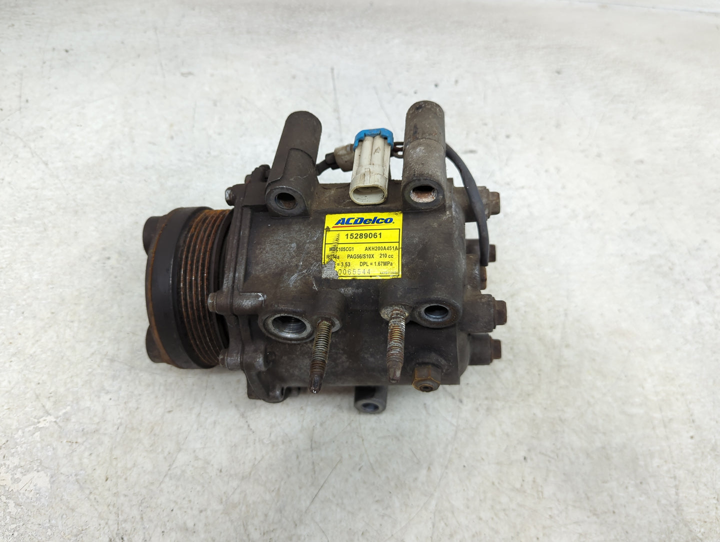 2005-2006 Chevrolet Uplander Air Conditioning A/c Ac Compressor Oem - Oemusedautoparts1.com