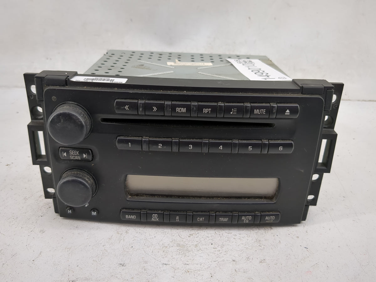 2006 Chevrolet Uplander Radio AM FM Cd Player Receiver Replacement P/N:6927001546 Fits OEM Used Auto Parts - Oemusedautopart