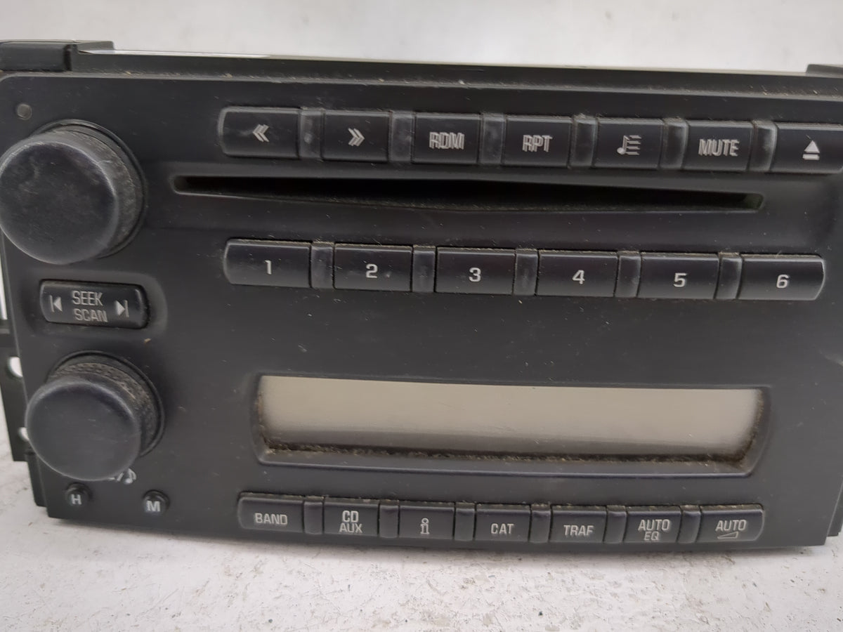2006 Chevrolet Uplander Radio AM FM Cd Player Receiver Replacement P/N:6927001546 Fits OEM Used Auto Parts - Oemusedautopart