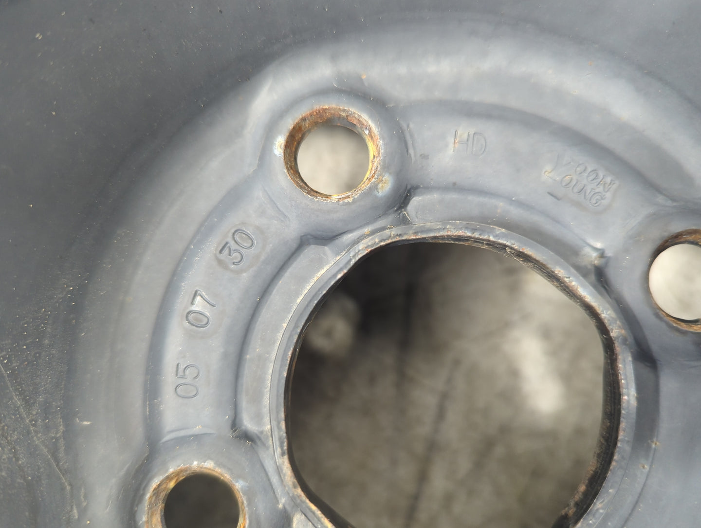 2006 Chevrolet Cobalt Cobalt Spare Donut Tire Wheel Rim Oem - Oemusedautoparts1.com