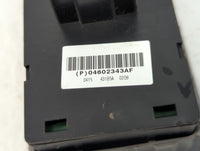 2006-2010 Chrysler 300 Master Power Window Switch Replacement Driver Side Left P/N:04602343AF Fits OEM Used Auto Parts - Oem