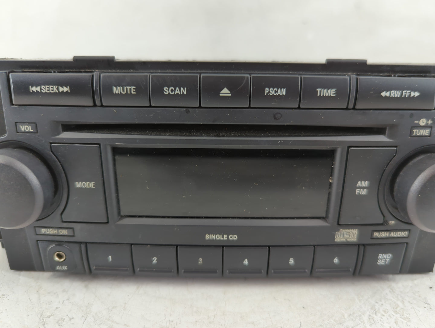 2005-2007 Chrysler 300 Radio AM FM Cd Player Receiver Replacement P/N:P05064173AG Fits Fits 2004 2005 2006 2007 2008 2009 20