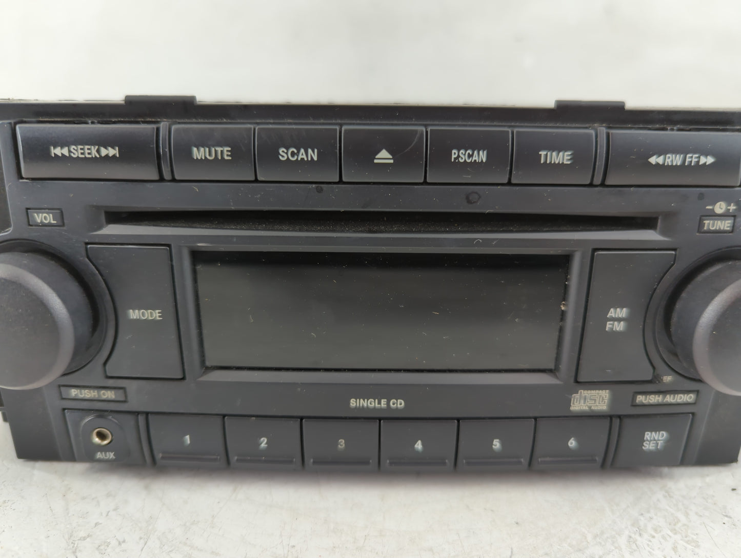 2005-2007 Chrysler 300 Radio AM FM Cd Player Receiver Replacement P/N:P05064173AG Fits Fits 2004 2005 2006 2007 2008 2009 20