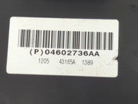 2005-2010 Chrysler 300 Master Power Window Switch Replacement Driver Side Left P/N:04602736AA 56040524AF Fits OEM Used Auto 